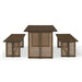 Dining Set, 1 Table & 2 Benches
