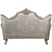 Libertee - Loveseat With 3 Pillows - Beige Fabric & Champagne