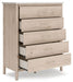 Cadmori - Five Drawer Wide Chest - Two-Tone