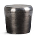 Troy - Metal Accent Table - Antique Silver