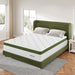 Snooze Mattress Company Glacier - 12" Euro Top Medium Hybrid Mattress With Independently Encased Coils & Gel Memory Foam
