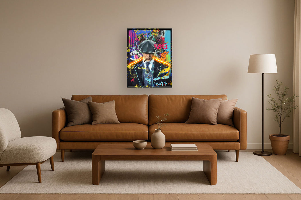 Graffiti Vibes Boss - 33" x 25" Framed Wall Art