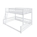 Bunk Bed With Ladder And Safety Guardrails