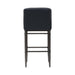 Marvin - Steel Frame Faux Leather Upholstered Bar Height Barstool