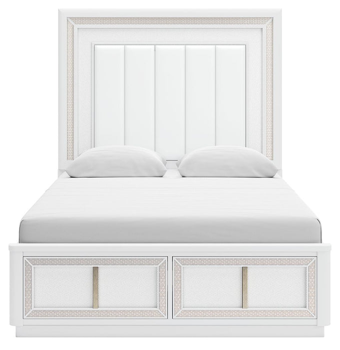 Chalanna - Upholstered Storage Bed