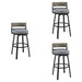 Encinitas - Outdoor Patio Counter Height Swivel Bar Stool Set