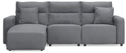 Modmax II - Reclining Sectional - Salt And Pepper