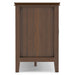 Artisan - TV Media Stand - Natural Aged Brown