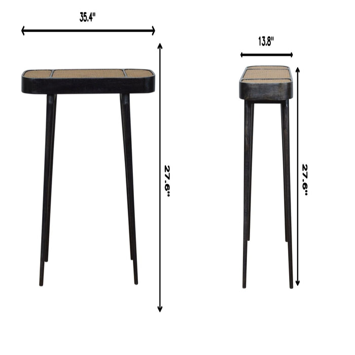 Larissa - Console Table - Black