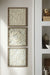 Odella - Wall Decor Set (Set of 3) - Cream / Taupe