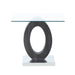 Tracker - End Table - Brown White