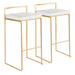 Fuji - Contemporary / Glam & Quality Construction Barstool