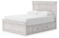 Makidern - Panel Storage Bed