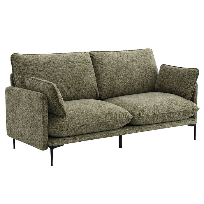 Dalton - Sofa With 2 Pillows - Green