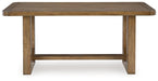 Cabalynn - Rectangular Dining Room Counter Table Set