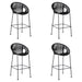 Acapulco - 30" Indoor Outdoor Steel Bar Stool With Rope Set of 2