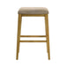 Jane - Contemporary Transitional Wood Bar Height Kitchen Bar Stool