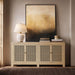 Alden - 4 Door Cabinet - White