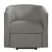 Power Lift Recliner Barrel Shape Reclining Chair With Footrest And Side Pocket