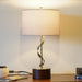 Nightstand Desk Lamp With Twisted Base - White