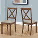 Dining Chair Side, Upholstered For Dining Room, Transitional (Set of 2)