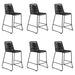 Shasta - 26" Outdoor Metal And Rope Stackable Barstool
