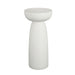 Magnesium Oxide Plant Stand - White