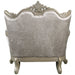 Libertee - Chair With Pillow - Beige Fabric & Champagne