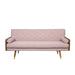 Aidan - Mid Century Modern Tufted Fabric Sofa
