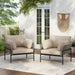 Rope Lounge Chair With Cushions For Modern Spaces