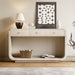 Console Table With 3 Drawers, Display Shelf