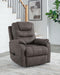 Snowfield - Power Lift Recliner - Gunmetal
