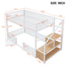 Bunk Bed With Storage Ladder, Compact Design