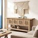 Rowan - Sideboard With Lower Shelf - Natural