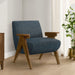 Accent Chair, Living Room & Bedroom Seating - Blue