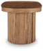 Lewisen - Accent Ottoman - Clay