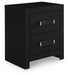 Maeling - Two Drawer Night Stand