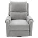 Manual Recliner Massage Chair With Swivel Rocker, 8 Massage Modes, Side Storage Pocket