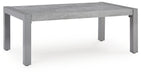 Hurley Park - 4 Pc. - Outdoor Sofa, 2 Lounge Chairs And Coffee Table - Gray