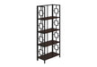 Bookshelf, Bookcase, Etagere, 4 Tier, For Office, Contemporary & Modern - Espresso