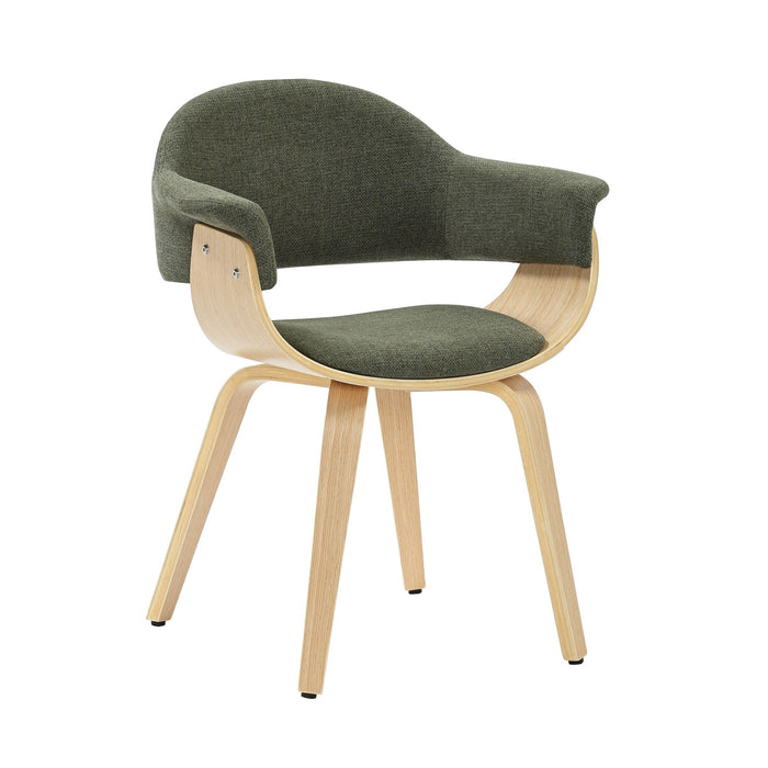 Adalyn - Dining Room Accent Chair With Sculpted Wood Frame
