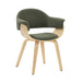 Adalyn - Dining Room Accent Chair With Sculpted Wood Frame
