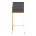 Fuji - Contemporary Design High Back Barstool