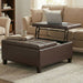 Harrison - Upholstered Coffee Table Storage Ottoman