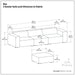 Rex - Handcrafted Sectional Sofa And Ottoman