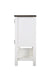 2 Drawer Server - Brown / White