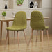 Elegant Dining Chair Set With Fabric