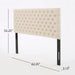 Annecy - Contemporary Upholstered Headboard