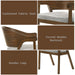 Hoyte - Arm Chair (Set of 2) - Walnut