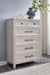 Darbonton - Six Drawer Chest - Dove White